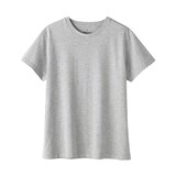 婦人　天竺編みクルーネック半袖Ｔシャツ