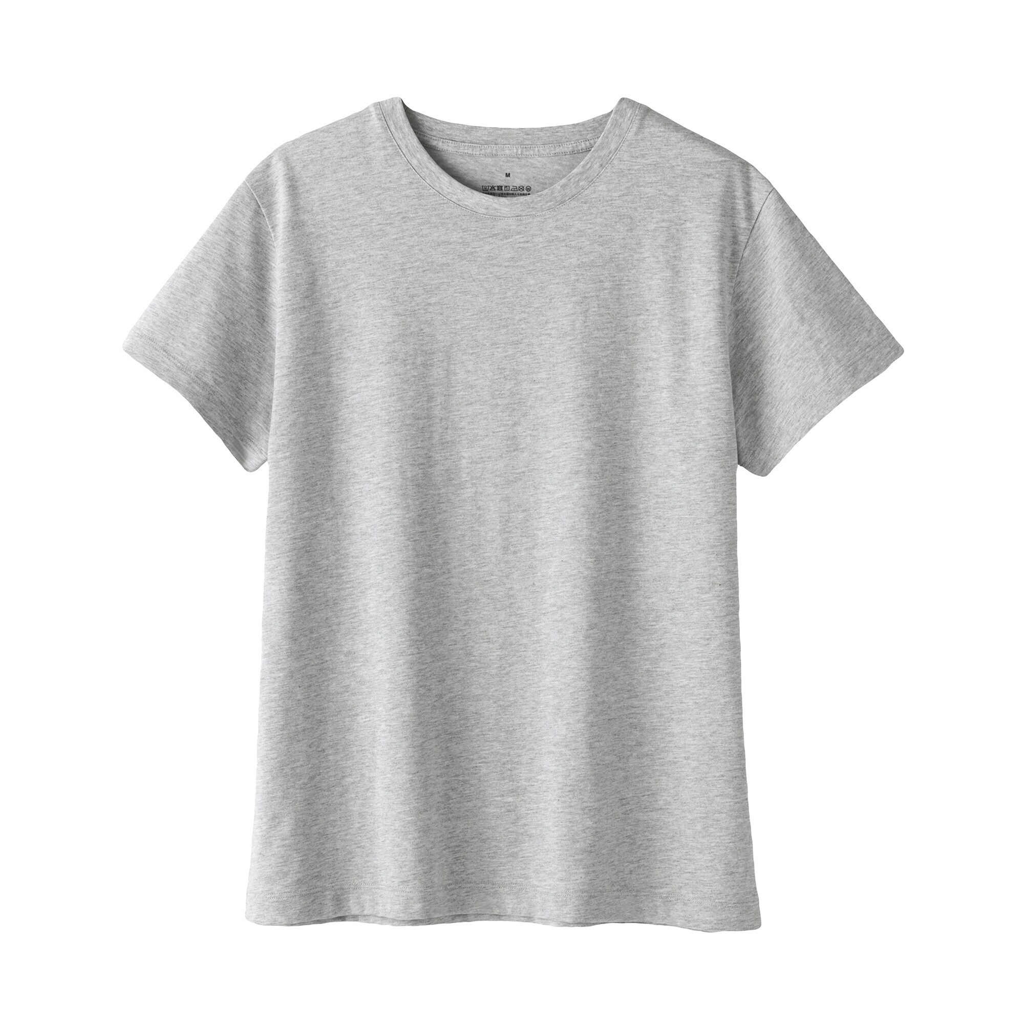 婦人　天竺編みクルーネック半袖Ｔシャツ