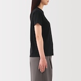 婦人　天竺編みクルーネック半袖Ｔシャツ