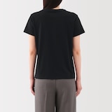 婦人　天竺編みクルーネック半袖Ｔシャツ