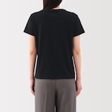 婦人　天竺編みクルーネック半袖Ｔシャツ