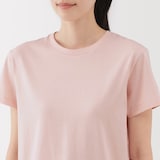 婦人　天竺編みクルーネック半袖Ｔシャツ