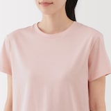 婦人　天竺編みクルーネック半袖Ｔシャツ