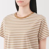 婦人　天竺編みクルーネック半袖Ｔシャツ