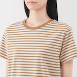 婦人　天竺編みクルーネック半袖Ｔシャツ