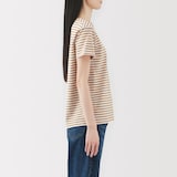 婦人　天竺編みクルーネック半袖Ｔシャツ