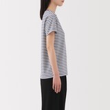 婦人　天竺編みクルーネック半袖Ｔシャツ