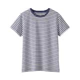 婦人　天竺編みクルーネック半袖Ｔシャツ