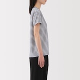 婦人　天竺編みクルーネック半袖Ｔシャツ