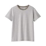 婦人　天竺編みクルーネック半袖Ｔシャツ