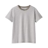 婦人　天竺編みクルーネック半袖Ｔシャツ