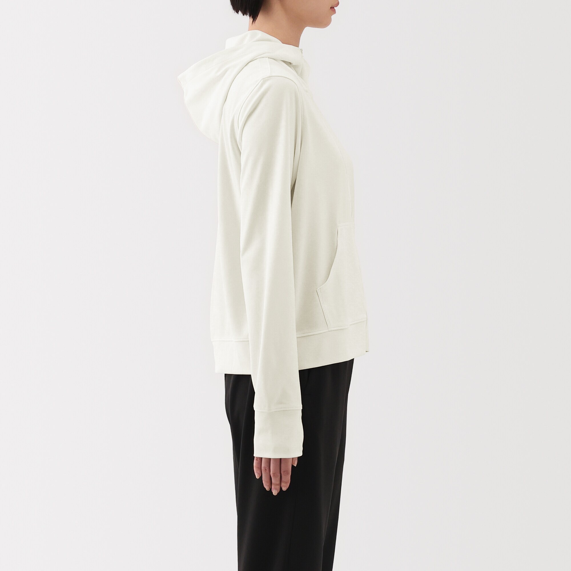 婦人　ＵＶカット乾きやすいフルジップパーカ