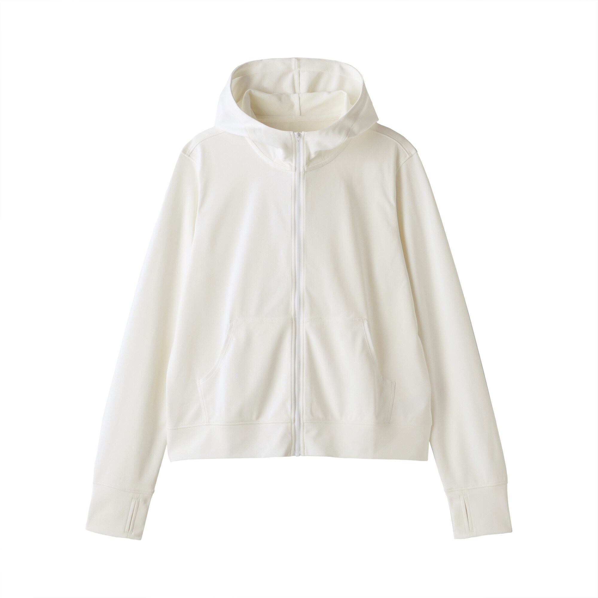 婦人　ＵＶカット乾きやすいフルジップパーカ