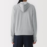 婦人　ＵＶカット乾きやすいフルジップパーカ