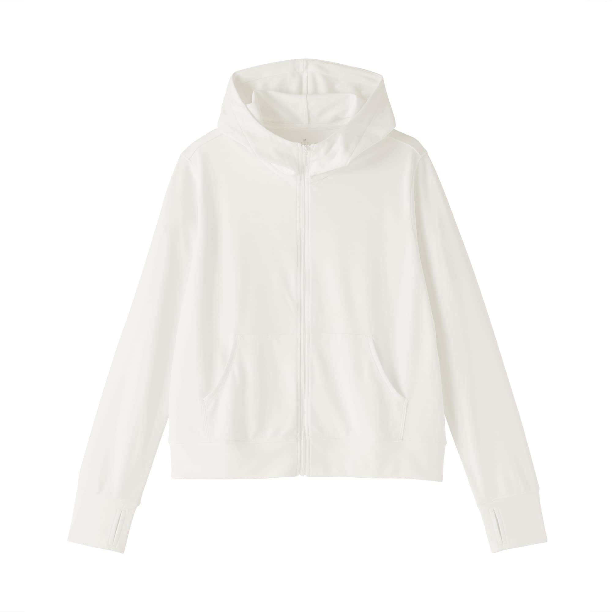 婦人　ＵＶカット乾きやすいフルジップパーカ