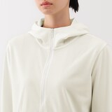 婦人　ＵＶカット乾きやすいフルジップパーカ
