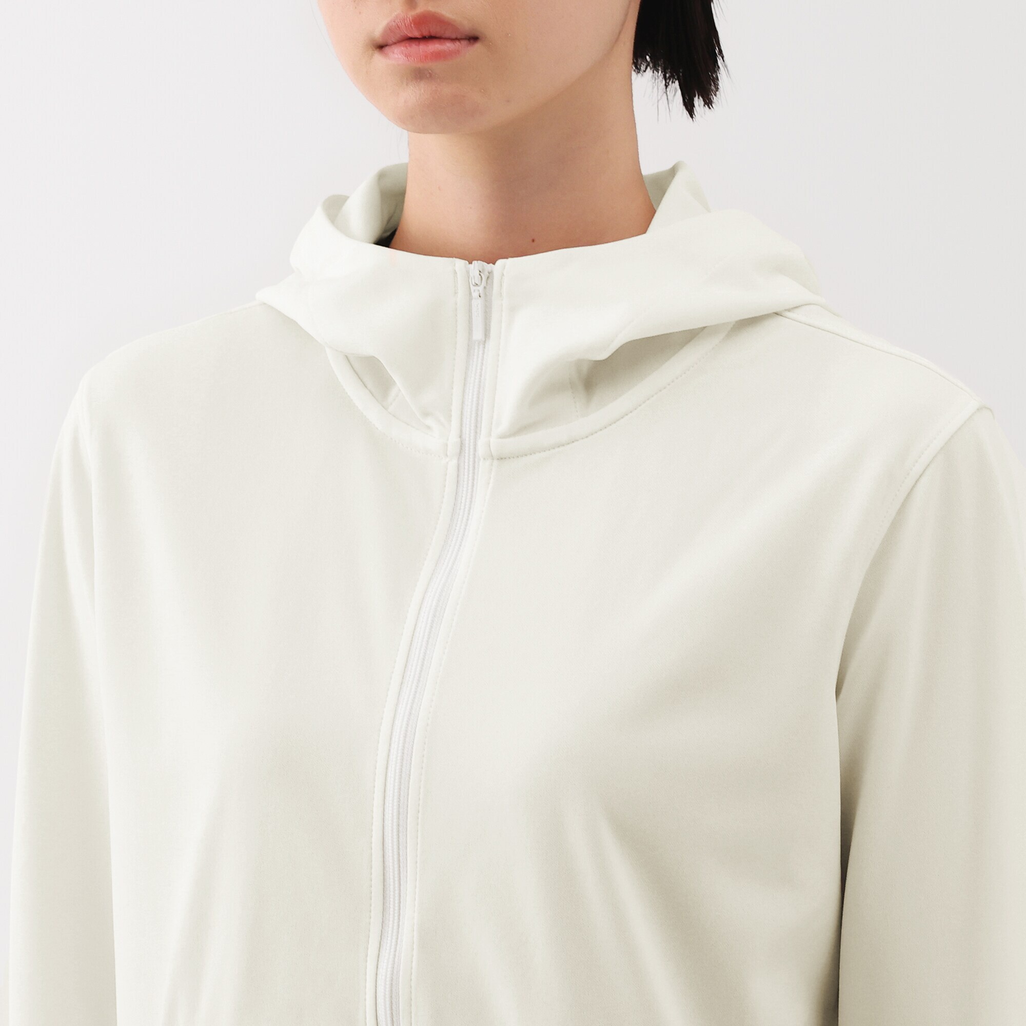 婦人　ＵＶカット乾きやすいフルジップパーカ