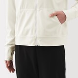 婦人　ＵＶカット乾きやすいフルジップパーカ