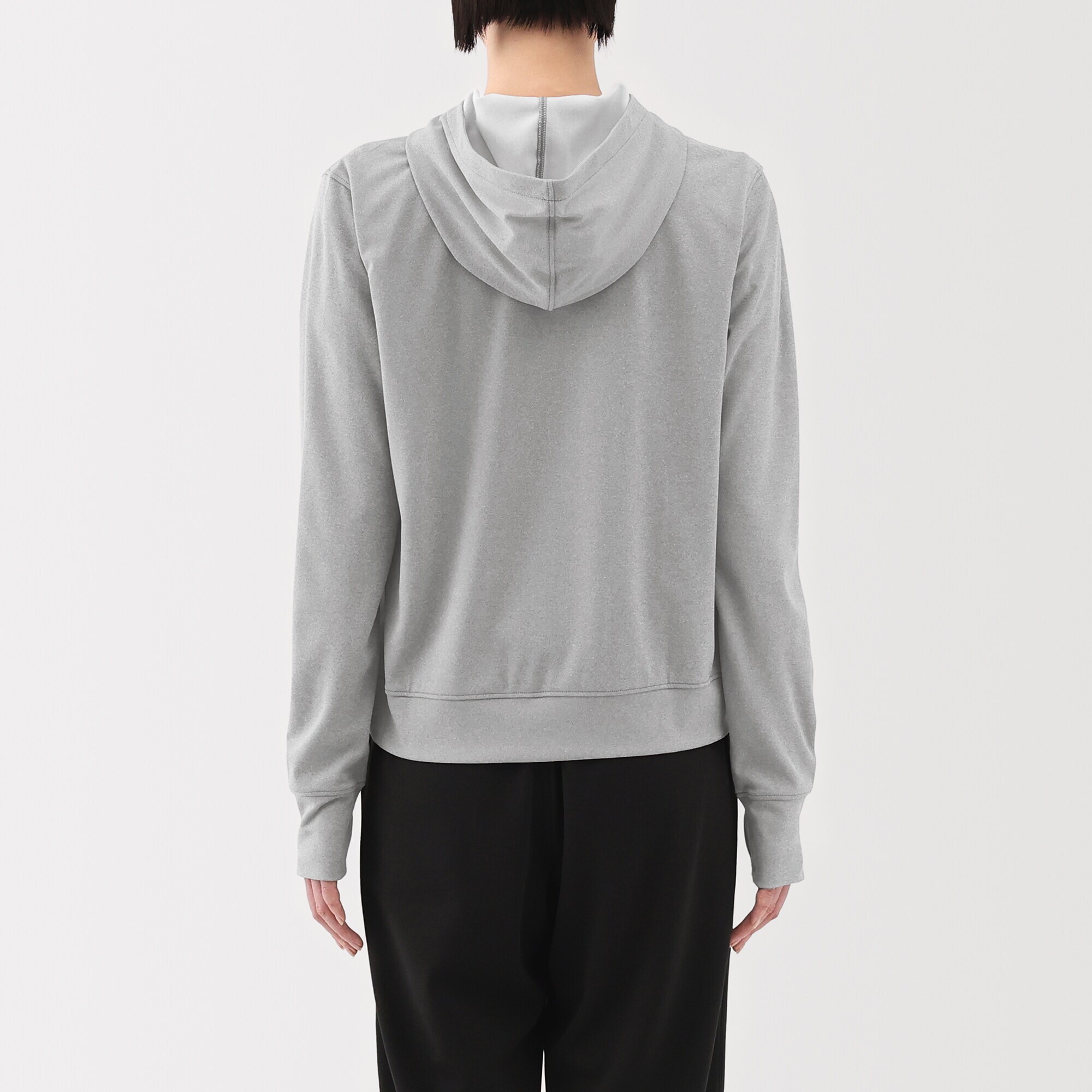 婦人　ＵＶカット乾きやすいフルジップパーカ