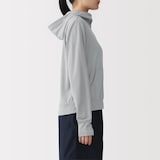 婦人　ＵＶカット乾きやすいフルジップパーカ