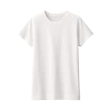 婦人　リネン混半袖Ｔシャツ