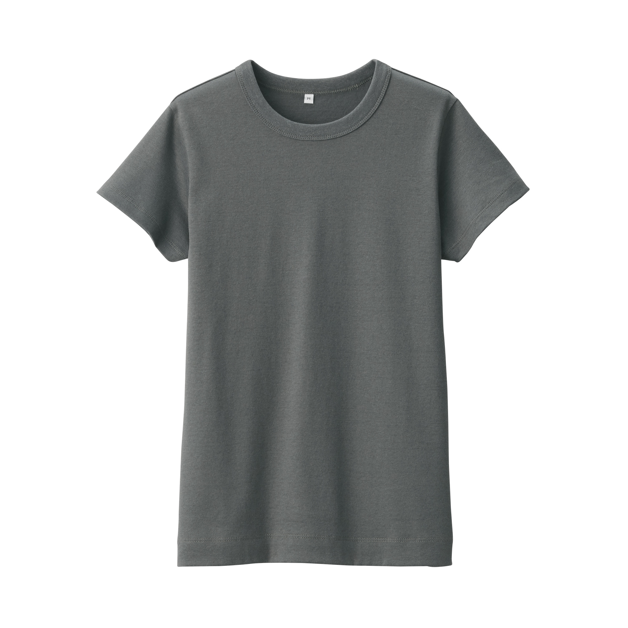【MassimoDutti】日本未発売★リネン&コットン混・半袖Tシャツ 婦人 リネン混半袖Tシャツ | 無印良品
