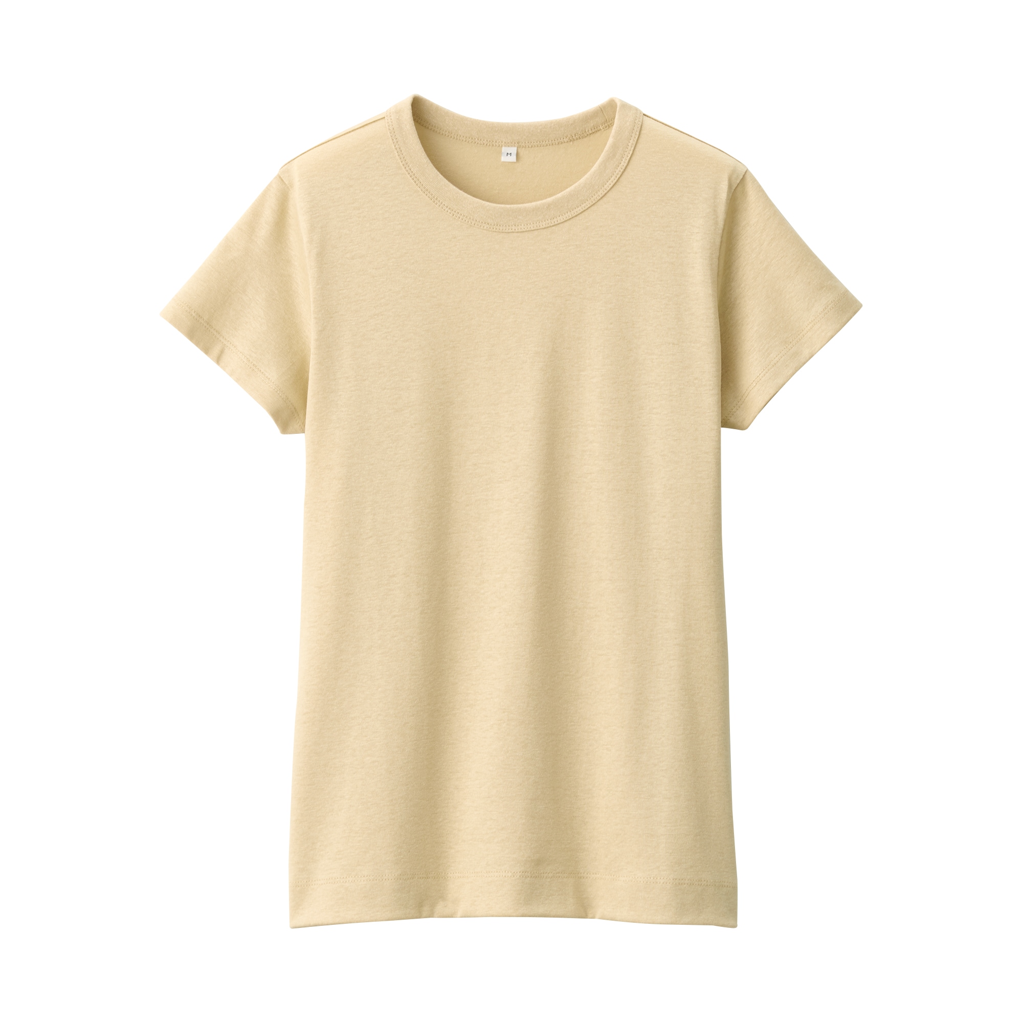 婦人　リネン混半袖Ｔシャツ