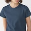 婦人　リネン混半袖Ｔシャツ