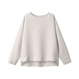 婦人　リネンシルク長袖ブラウス