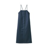 婦人　リネンシルクワンピース