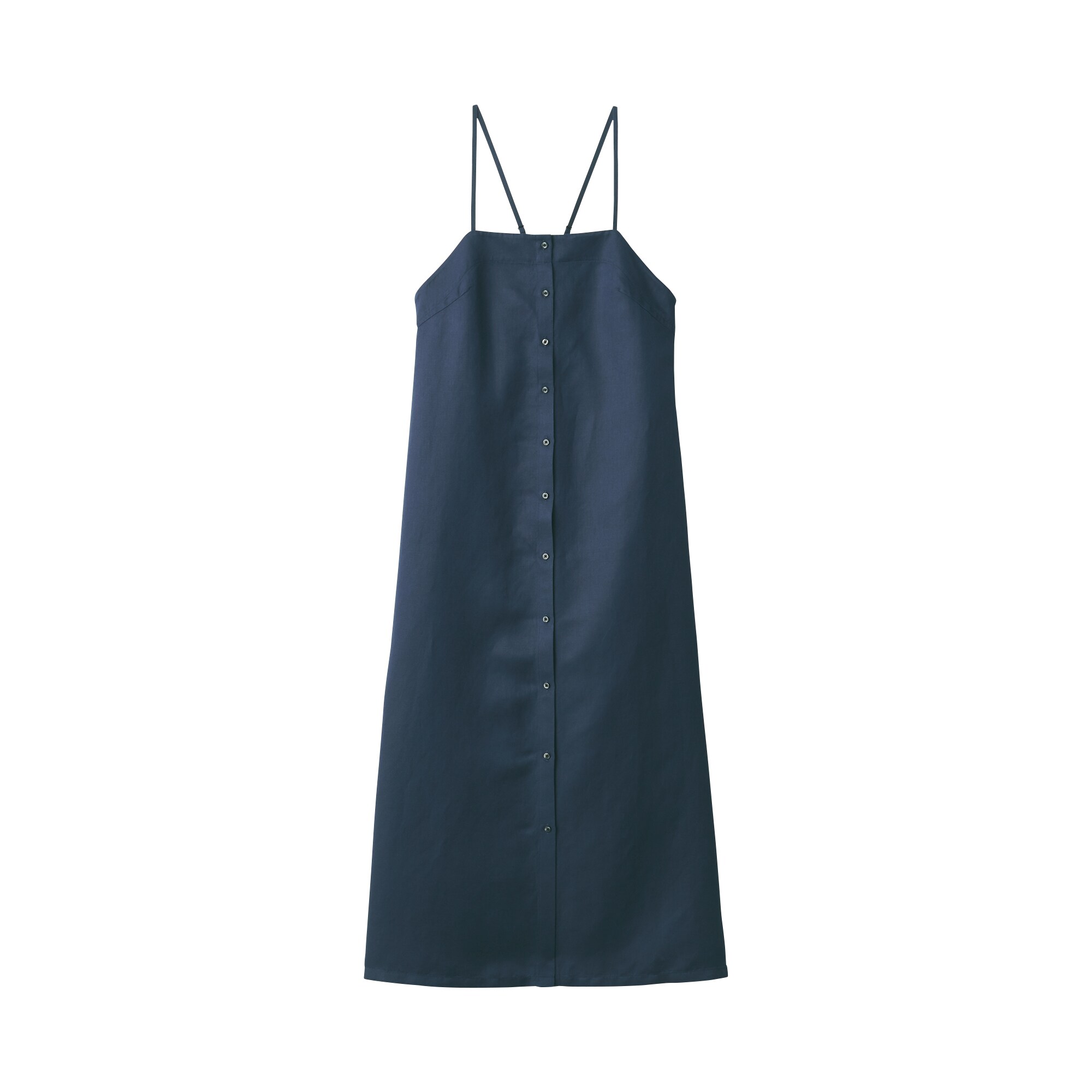 婦人　リネンシルクワンピース