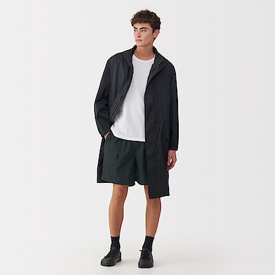 紳士　撥水ナイロンカーゴショートパンツ