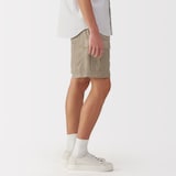 紳士　撥水ナイロンカーゴショートパンツ