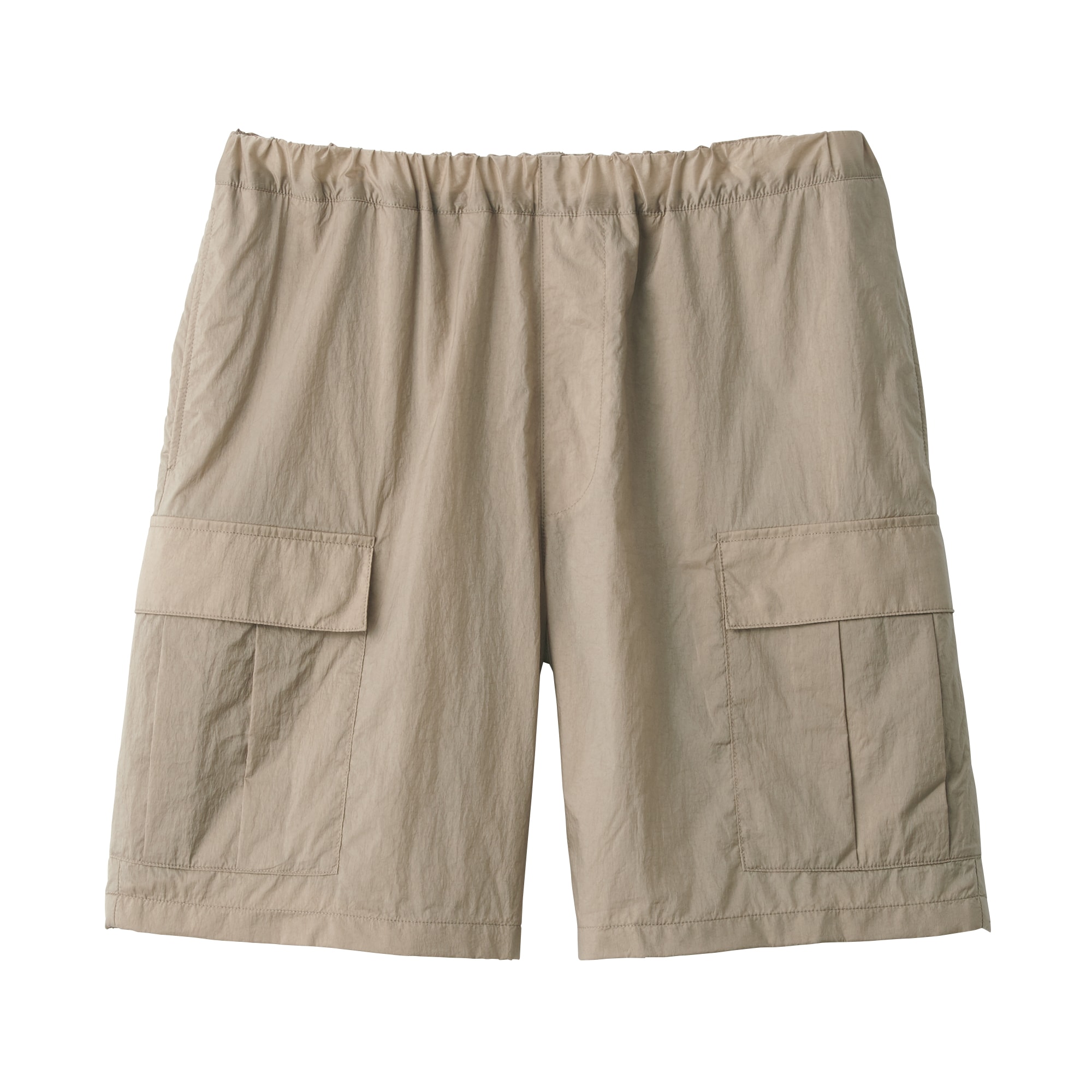 紳士　撥水ナイロンカーゴショートパンツ