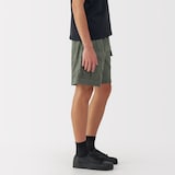 紳士　撥水ナイロンカーゴショートパンツ