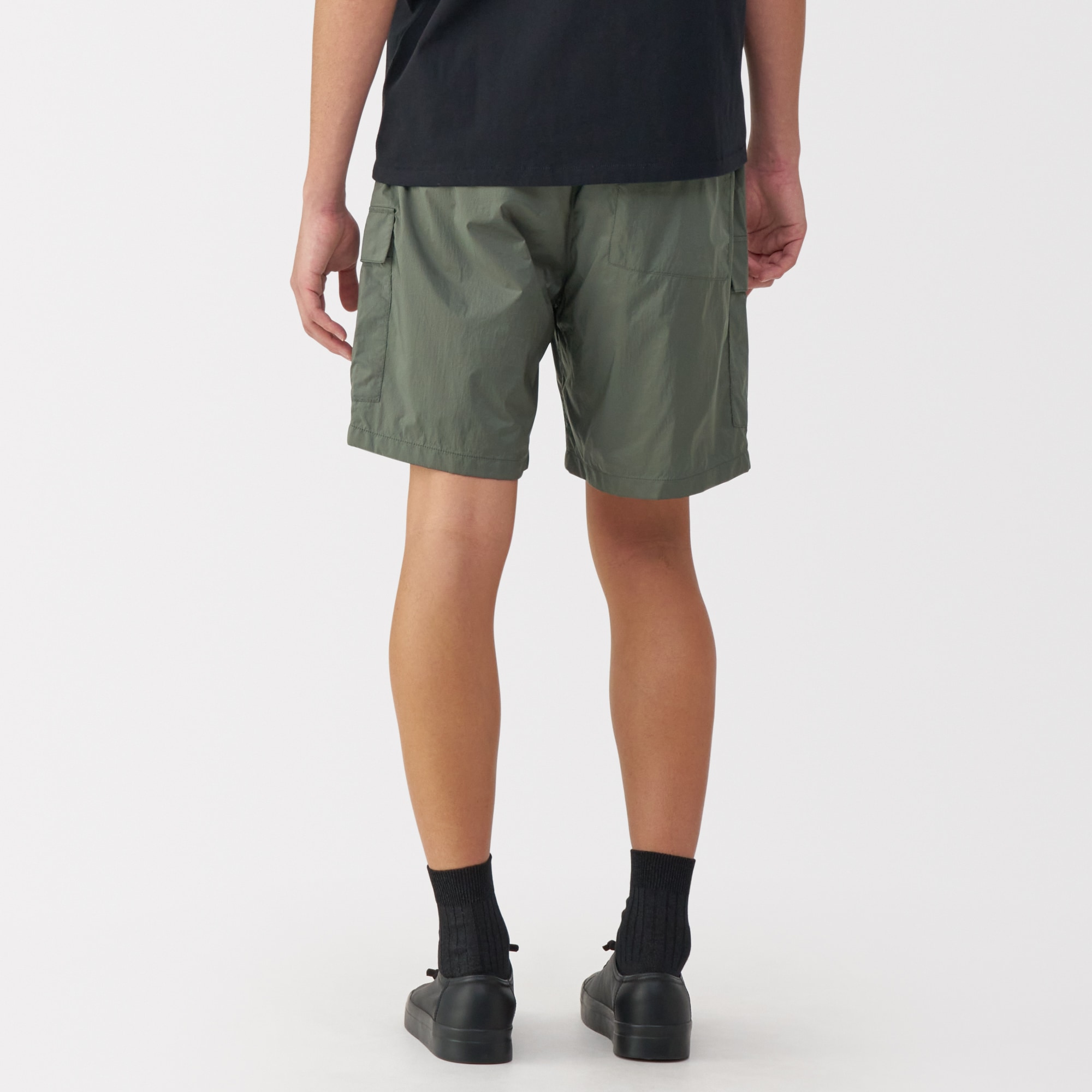 紳士 撥水ナイロンカーゴショートパンツ | 無印良品