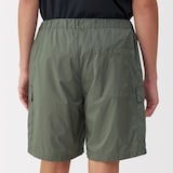 紳士　撥水ナイロンカーゴショートパンツ