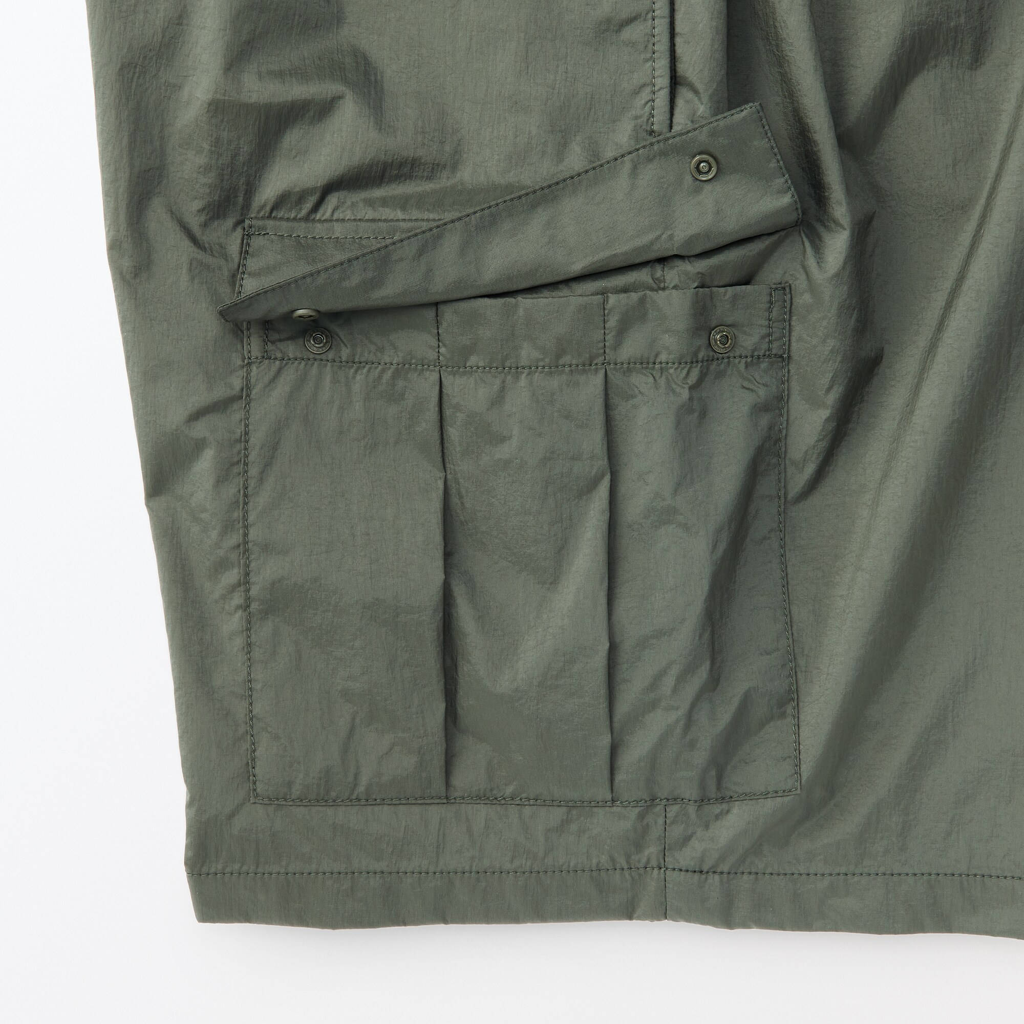 紳士　撥水ナイロンカーゴショートパンツ