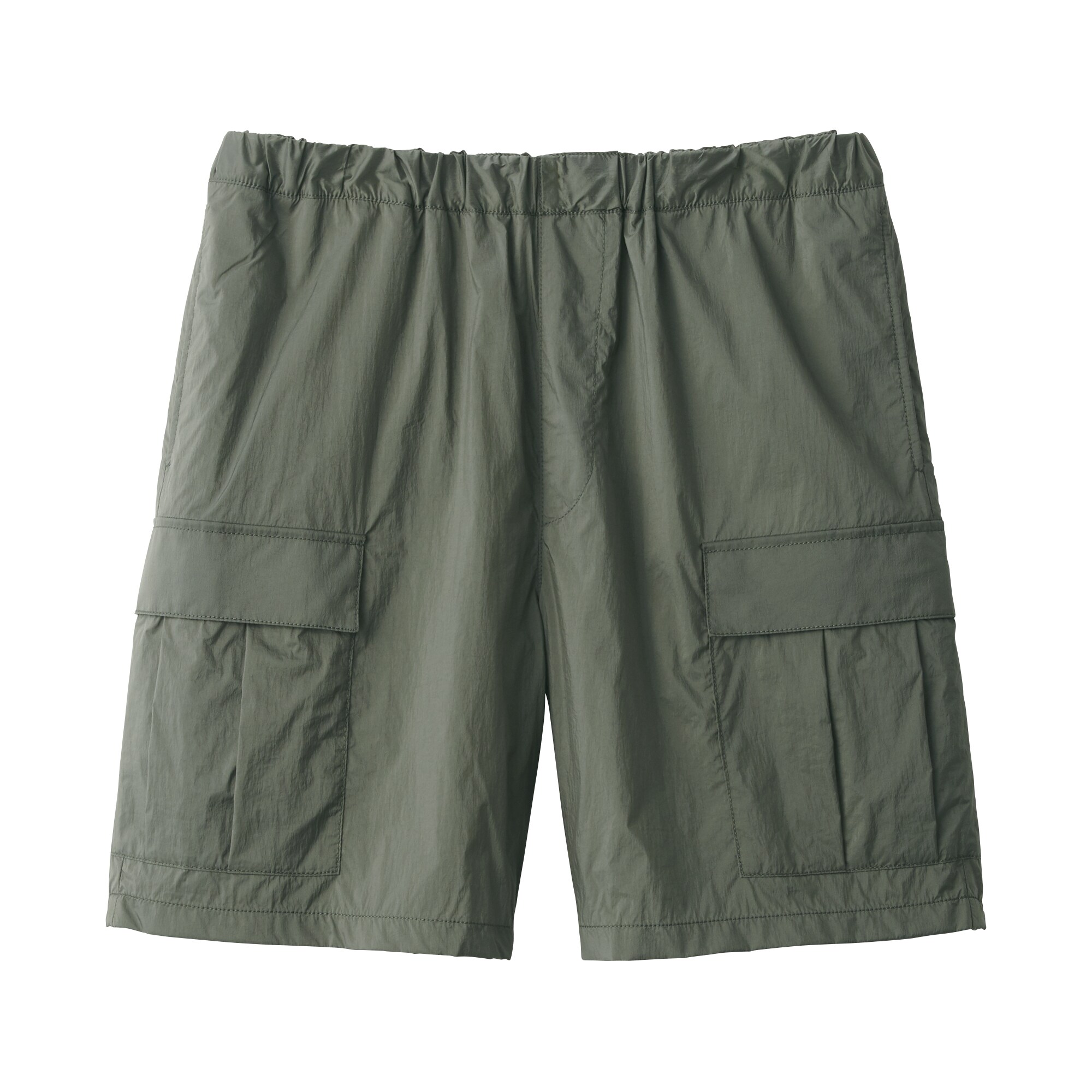 紳士　撥水ナイロンカーゴショートパンツ