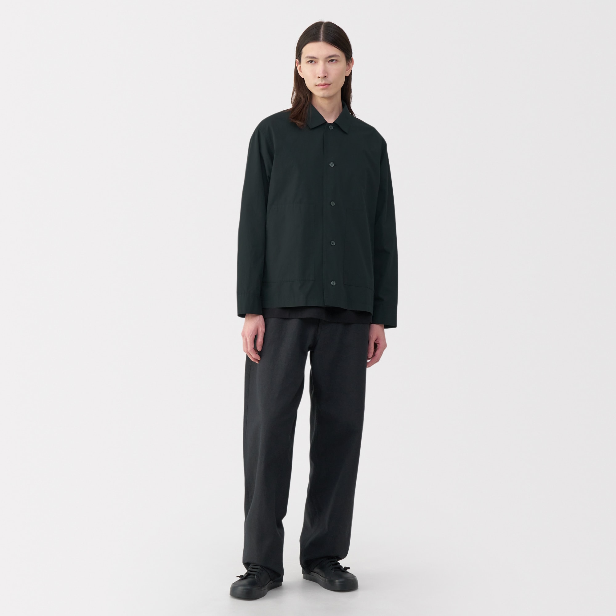 2025年最新】MUJI labo 撥水 リバーシブルシャツの人気アイテム