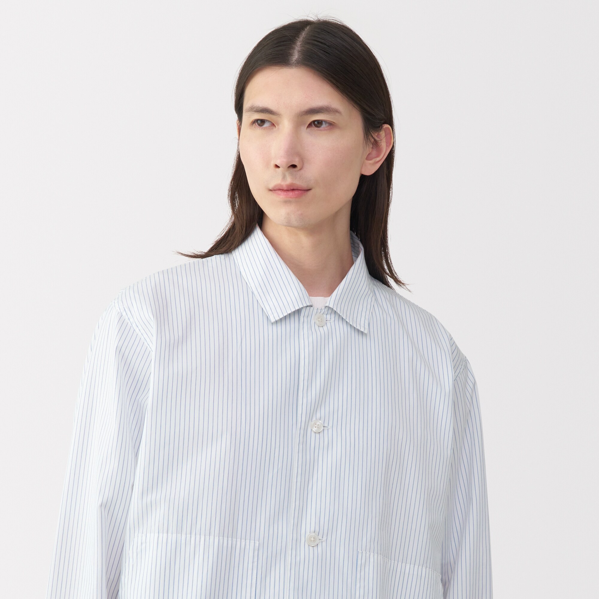 コート ジャケット 「MUJI Labo」紳士 コットンシャツジャケット