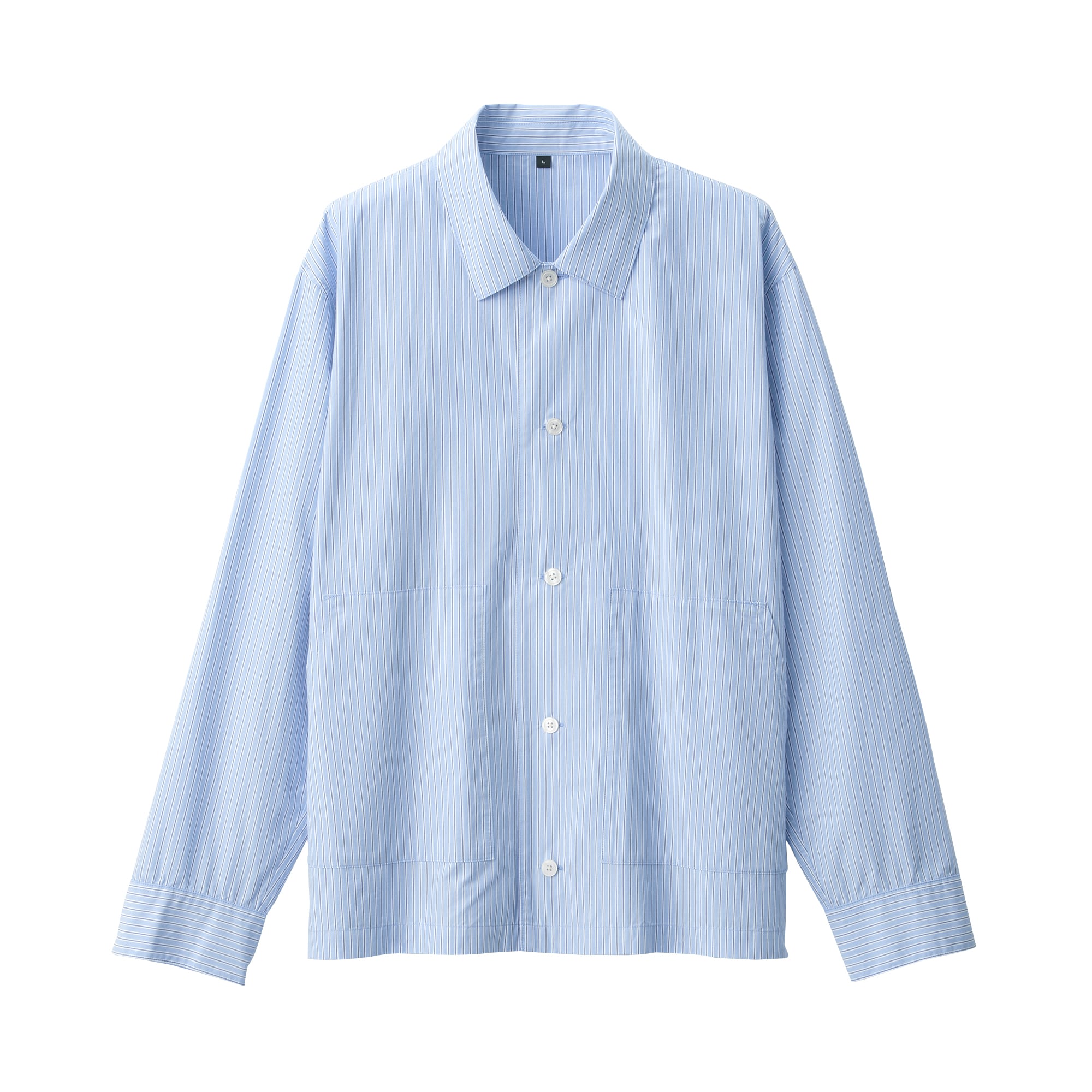 【MUJI LABO/コットンシャツジャケット】 紳士 コットンシャツジャケット | 無印良品