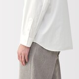 紳士　ポプリンレギュラーカラーシャツ