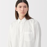 紳士　ポプリンレギュラーカラーシャツ