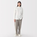 紳士　ポプリンレギュラーカラーシャツ