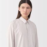 紳士　ポプリンレギュラーカラーシャツ