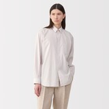 紳士　ポプリンレギュラーカラーシャツ