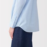 紳士　ポプリンレギュラーカラーシャツ