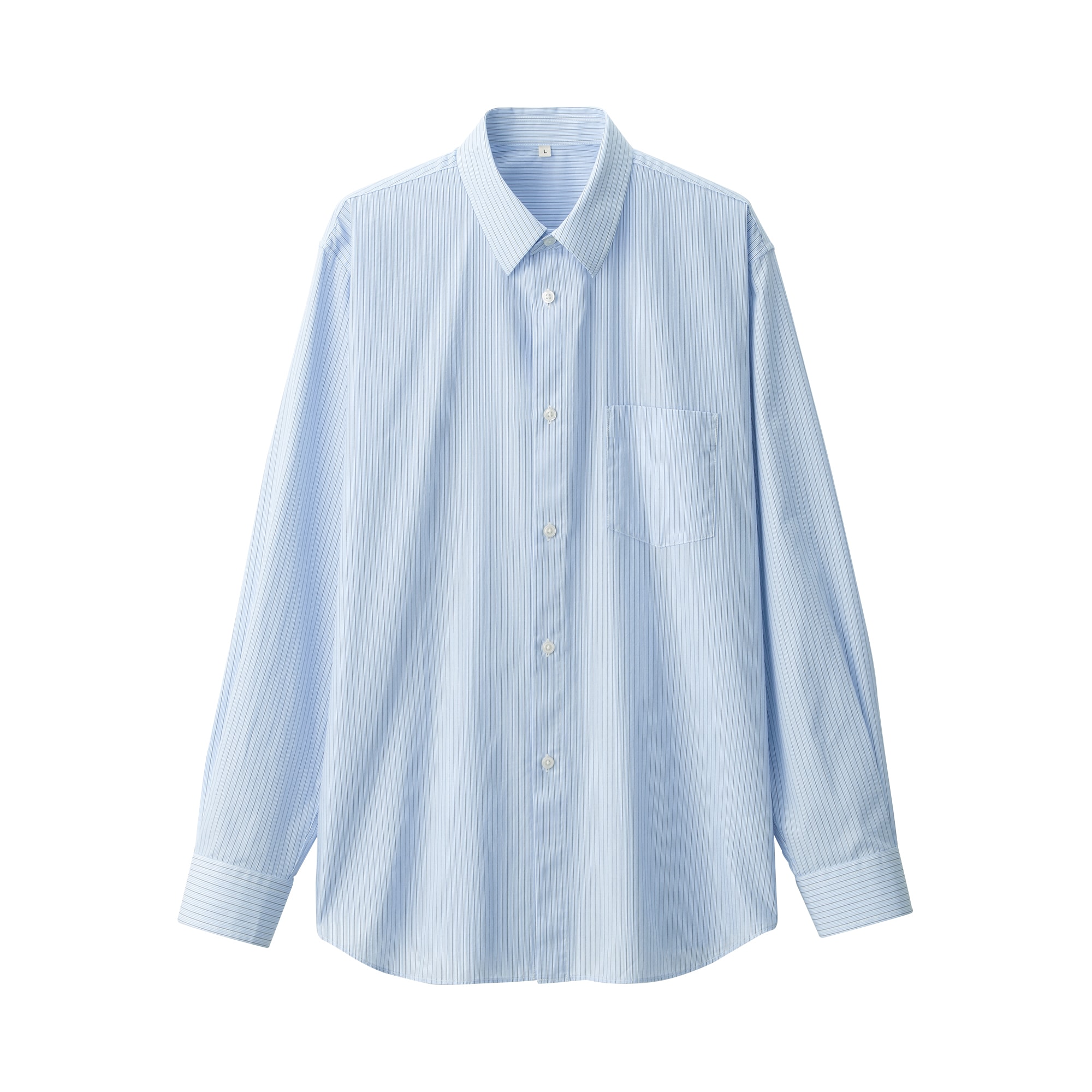 紳士　ポプリンレギュラーカラーシャツ