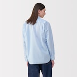 紳士　ポプリンレギュラーカラーシャツ